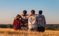 Foto Schülergruppe
