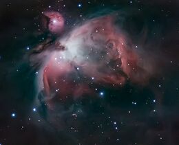 Orion-Nebel, betrachtet von Oldenburg aus