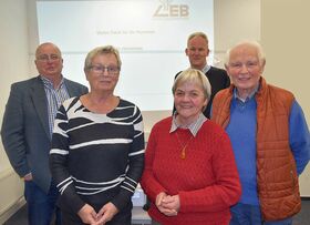 Gruppenfoto neuer und alter Vorstand