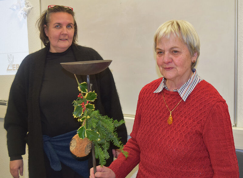 Foto Almuth Neumann mit Dr. Natalie Geerlings